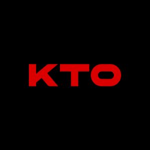KTO Online Casino Logo Black