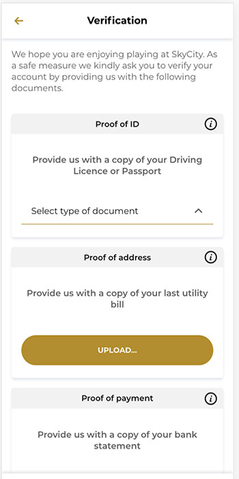 Validate Casino Account Validate Casino Account