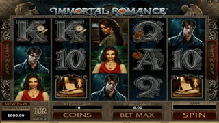 Immortal Romance Online Pokie