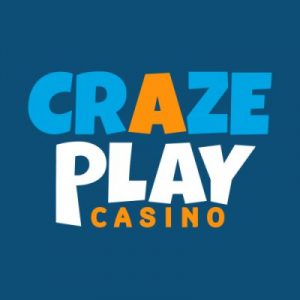 Craze Play Online casino Logo Blue