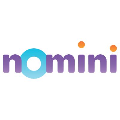 Nomini Casino Logo White