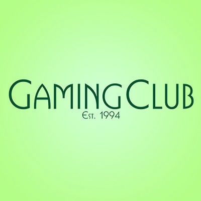 gaming club casino logo light green