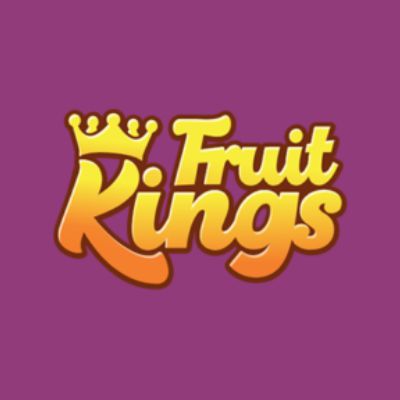 Fruit Kings casino Logo Pink