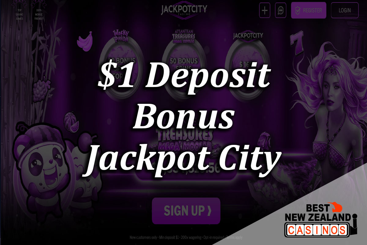 Deposit $1 get 80 jackpot city NZ
