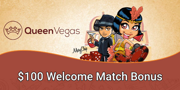 Queen Vegas Match Bonus