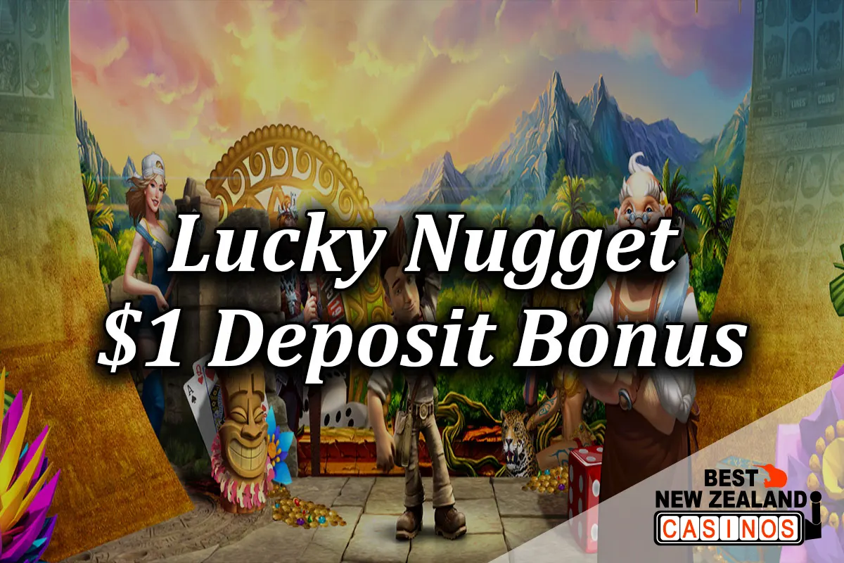 $1 deposit bonus at Lucky Nugget NZ
