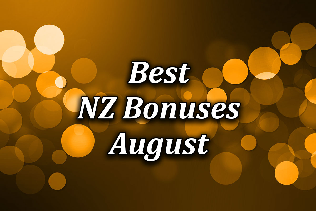 Best Casino Bonuses in New Zealand during August 2021
