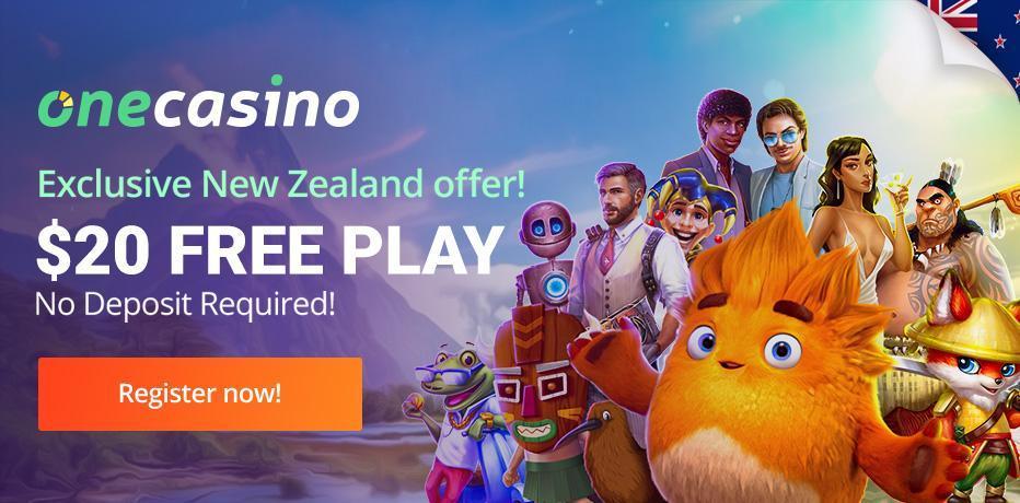 One Casino $20 Free Play Offer in New Zealand