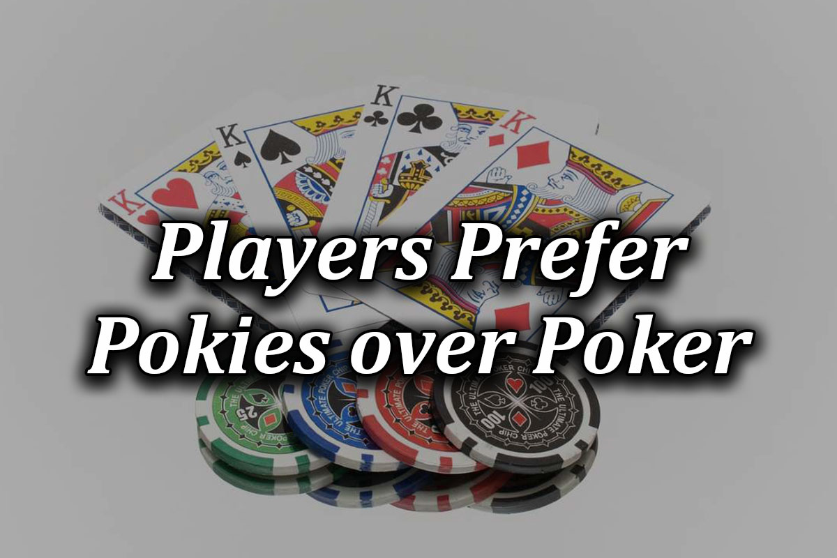 Kiwis prefer pokies over video poker