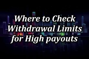 High withdrawal limits