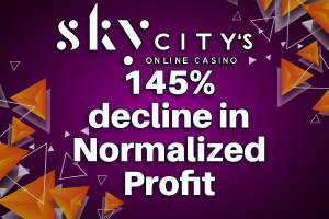 Skycity’s 145% decline in Normalized Profit