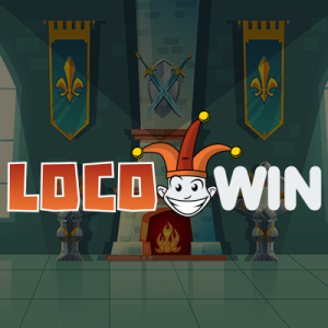 LocoWin casino logo with background