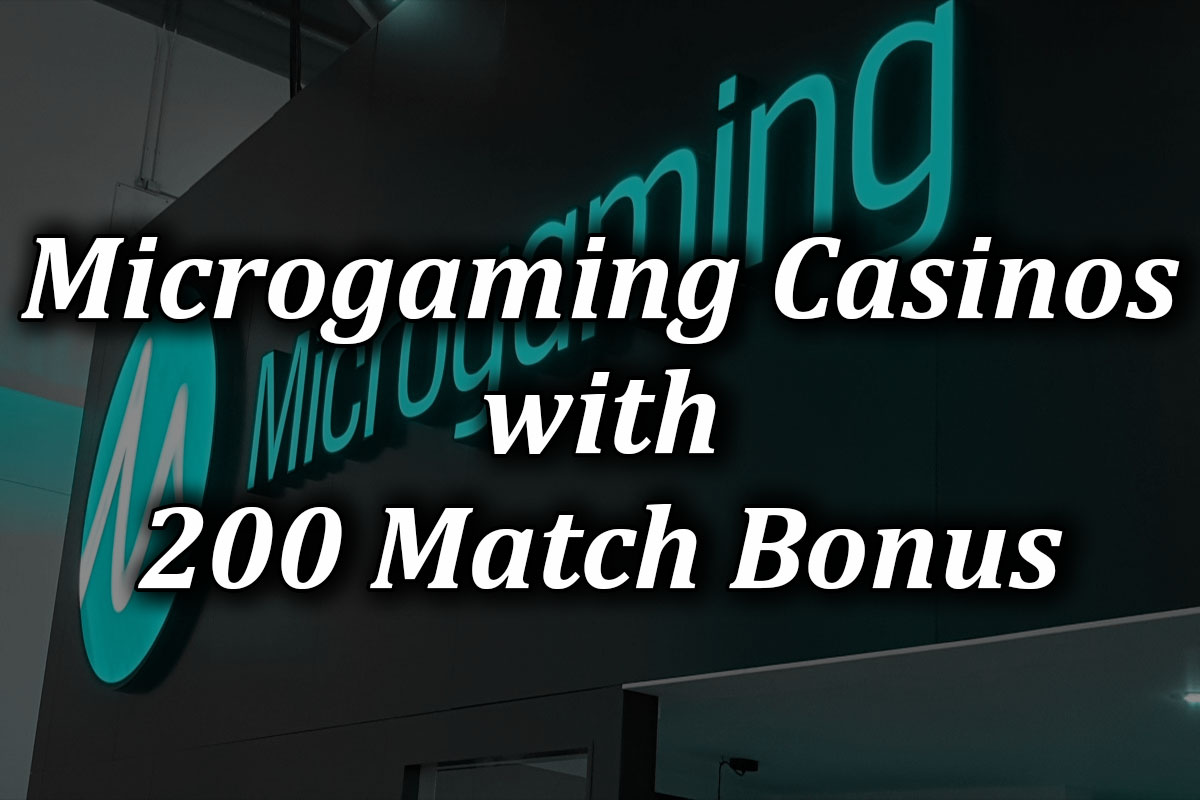 200% match bonuses