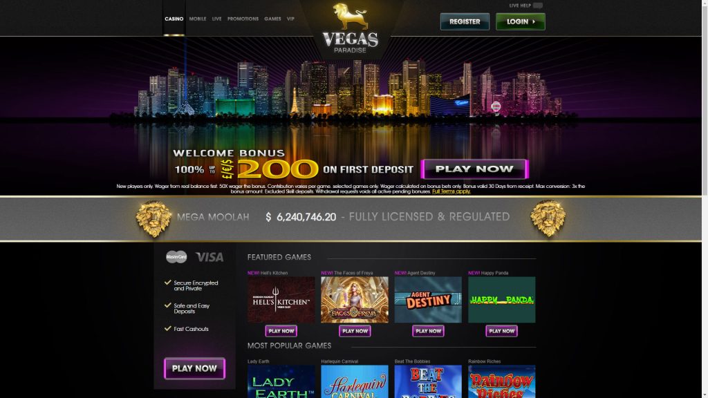 Vegas Paradise Screenshot
