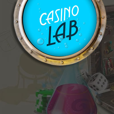 Casino Lab colourful background