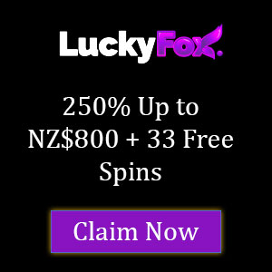 Lucky Fox NZ casino bonus