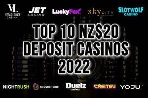 Top 10 NZ20 Deposit Casinos 2022