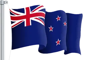 The New Zealand national flag