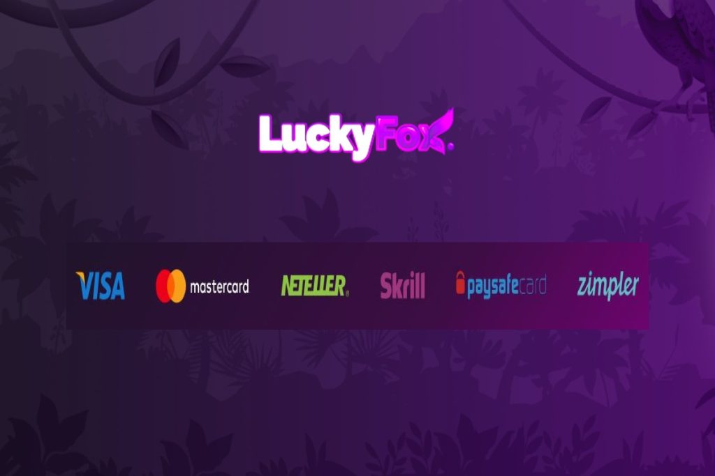 Lucky fox casino payment methods to choose from 