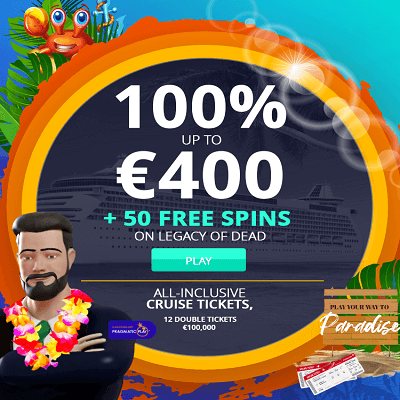 Win a cruise with Jonny Jackpot online casino