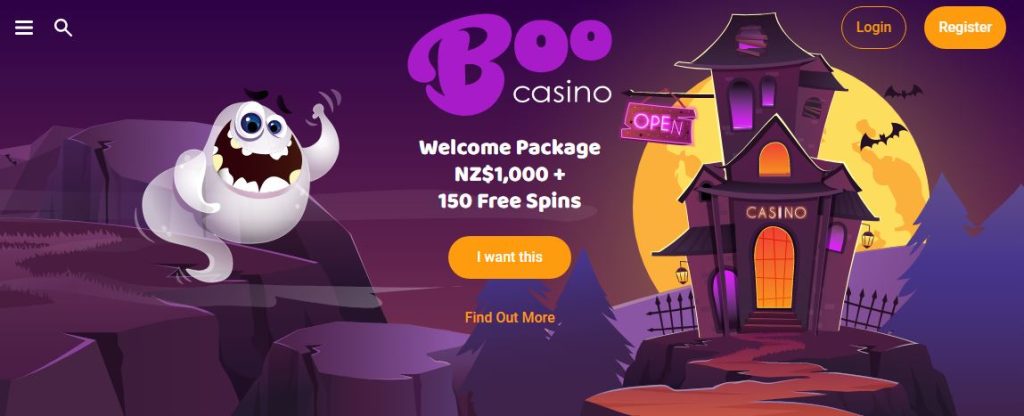 Boo Casino Welcome Package