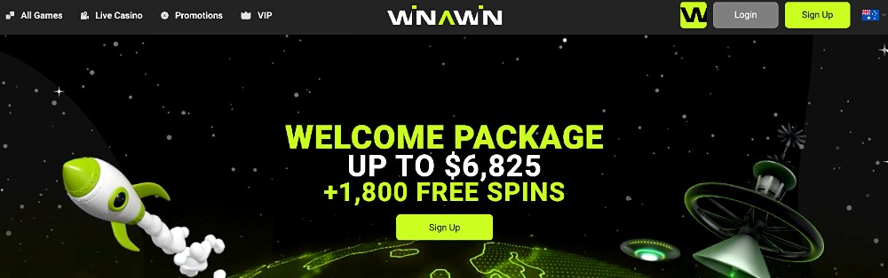 Winawin casino welcome bonus package
