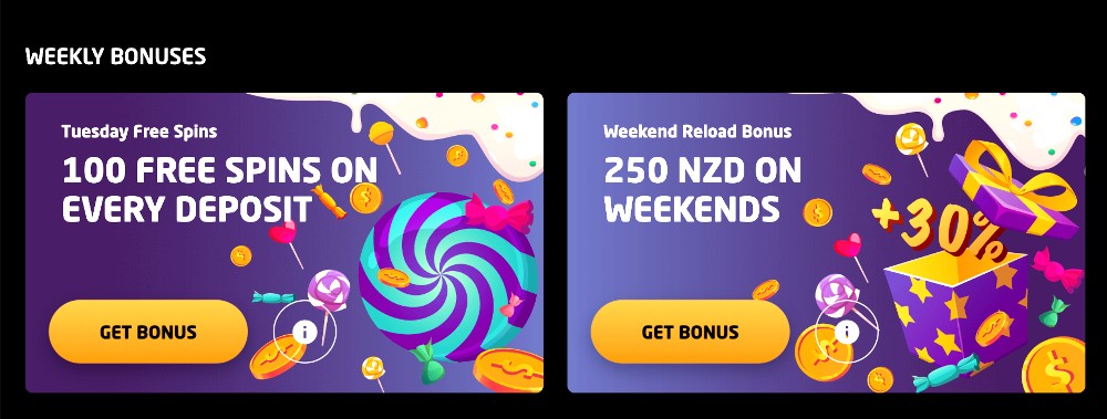 Stay Casino Weekly Bonuses