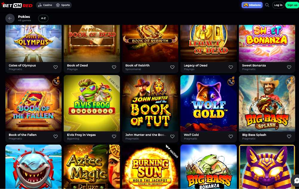 BetOnRed Casino Slots