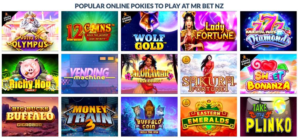 Mr. Bet Casino Popular Slots