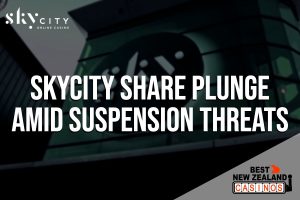 SkyCity Share Plunge Amid Suspension Threats