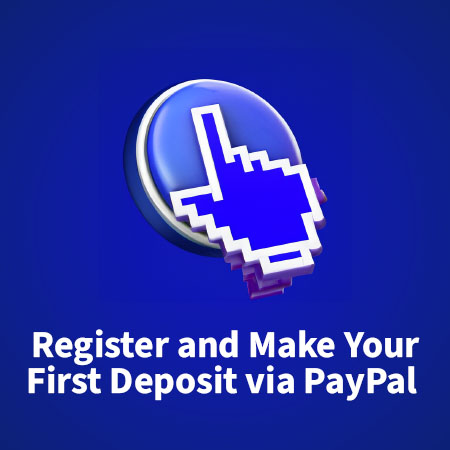 Register and Make deposit at the PayPal Casino