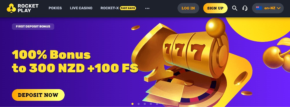 Rocket Play Casino Welcome Bonus