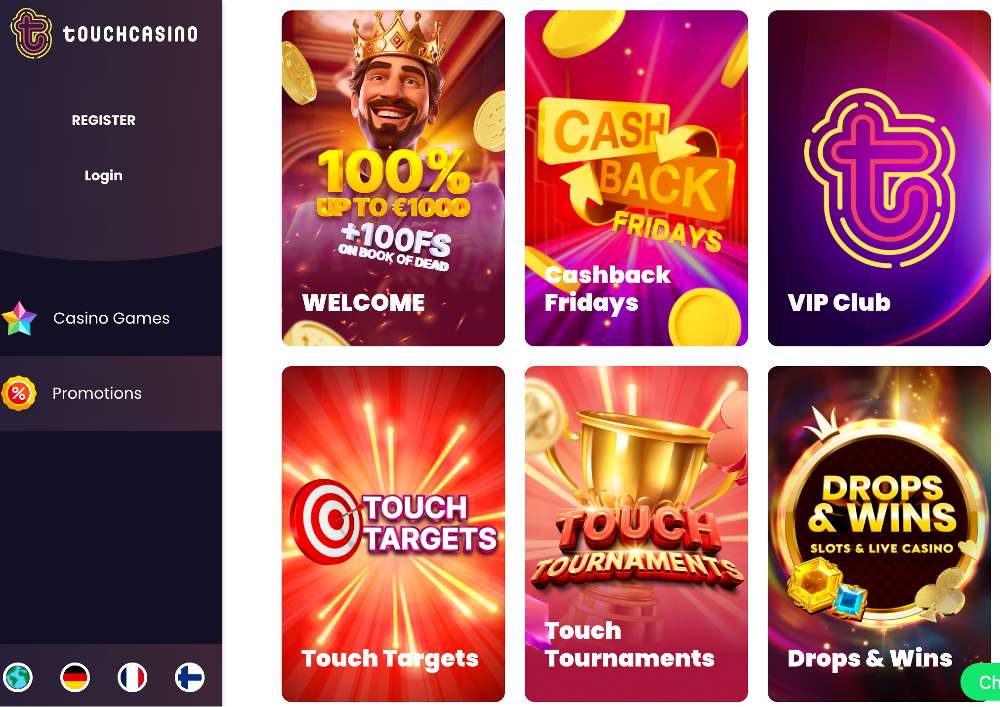 Touch Casino Promotions