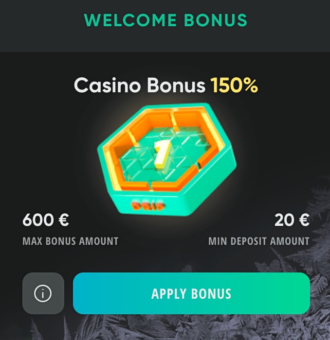 Drip Casino Welcome Bonus