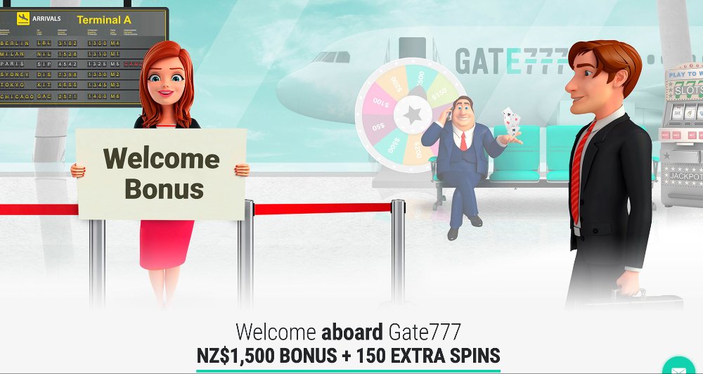 Gate777 Casino Welcome Bonus