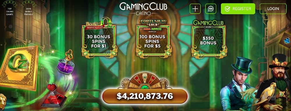 Gaming Club Casino 1 dollar Deposit Bonus