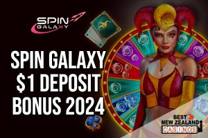 Spin Galaxy $1 Deposit Bonus