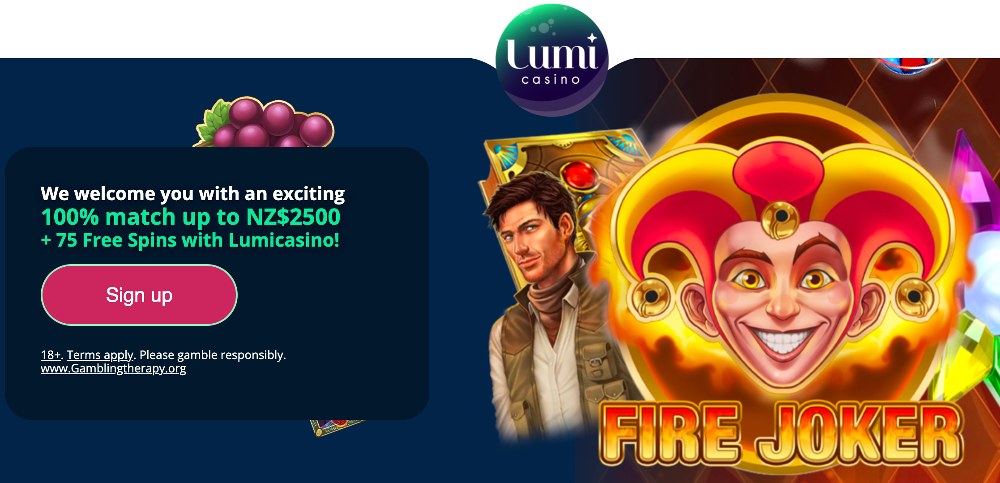 Lumi Casino Welcome Bonus
