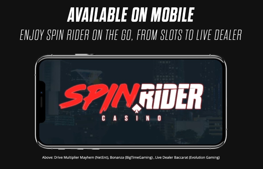 Spin Rider Casino Mobile Gaming
