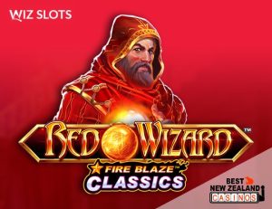 Wiz Slots Casino Fire Blaze Red Wizard