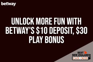 Unlock More Fun with Betway Casino's Deposit $10, Play with $30 Bonus