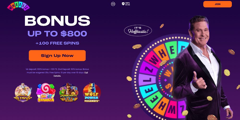 Wheelz Casino Welcome Bonus