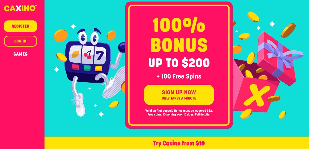 Caxino Casino Welcome Bonus