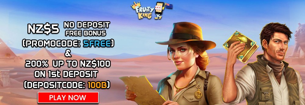 Fruity King Casino Welcome Bonus