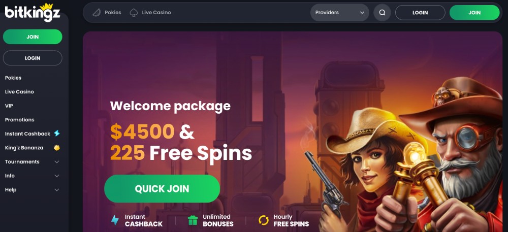 bitkingz casino welcome bonus