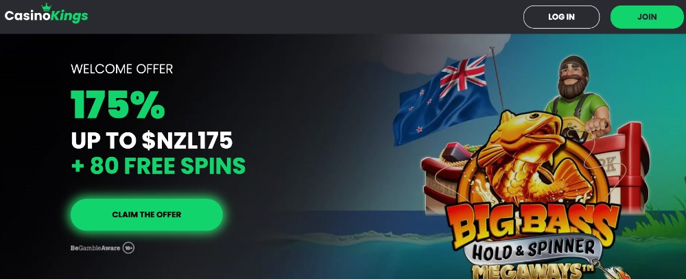 Casino Kings Welcome Bonus