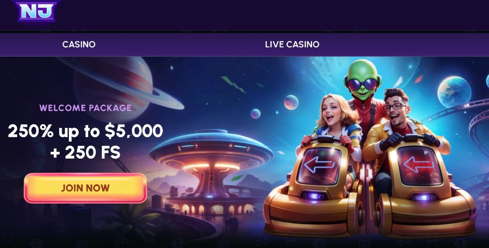Novajackpot Casino Welcome Bonus